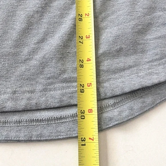 BYLT Basics Dtop Cut Crewneck Sweatshirt Long Sleeves Gray Size XL - Picture 5 of 8